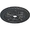 Ekena Millwork Bordeaux Deluxe Ceiling Medallion (Fits Canopies up to 4"), 23 5/8"OD x 3"ID x 2"P, Pewter CM23BOPES - alternate 2
